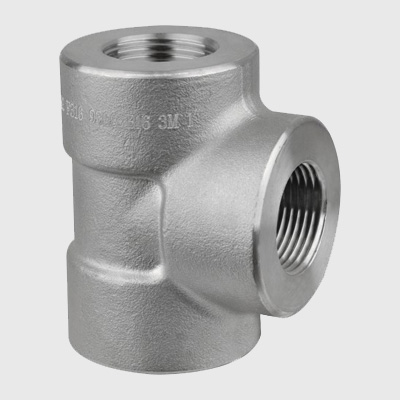 Stainless Steel Forged Threaded Tee